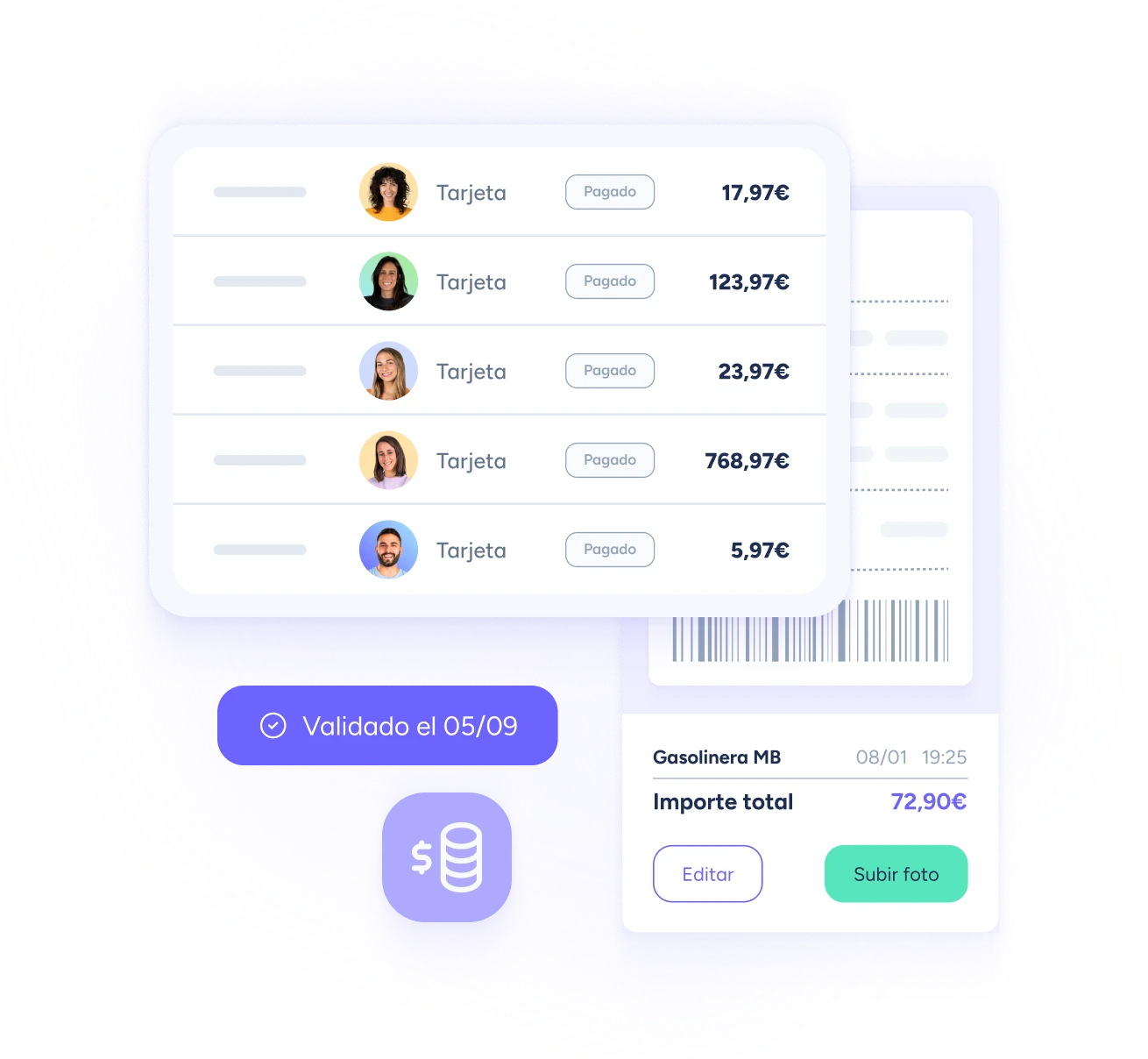 software control de gastos